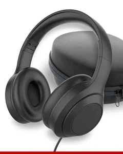 ic900 sentry usb-c folding headphones with inline mic and case