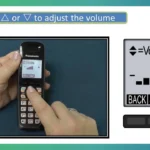 how to adjust ringer volume on panasonic cordless phone pnlc1077